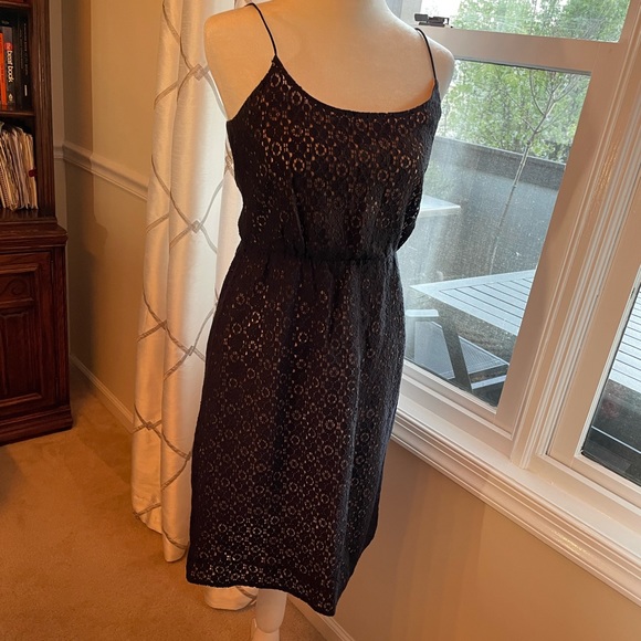 J. Crew Dresses & Skirts - Lace JCrew spaghetti strap dress Sz 0
